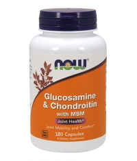 NOW Glucosamine & Chondroitin with MSM / 180 Caps