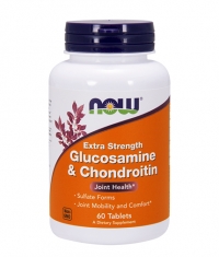 NOW Glucosamine & Chondroitin Sulfate Extra Strength / 60 Tabs