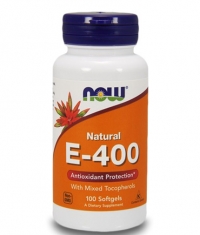NOW Vitamin E-400 IU /Mixed Tocopherols/ 100 Softgels