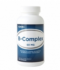 GNC Vitamin B-Complex 50 mg. / 100 Caps.