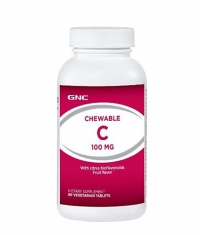 GNC Chewable Vitamin C 100 mg. / 90 Tabs.