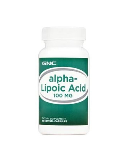 GNC Alpha Lipoic Acid 100 mg. / 60 Caps.