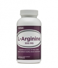 GNC L-Arginine 500 mg. / 90 Caps.