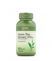 GNC Herbal Plus Green Tea Extract 315 mg. / 90 Caps.